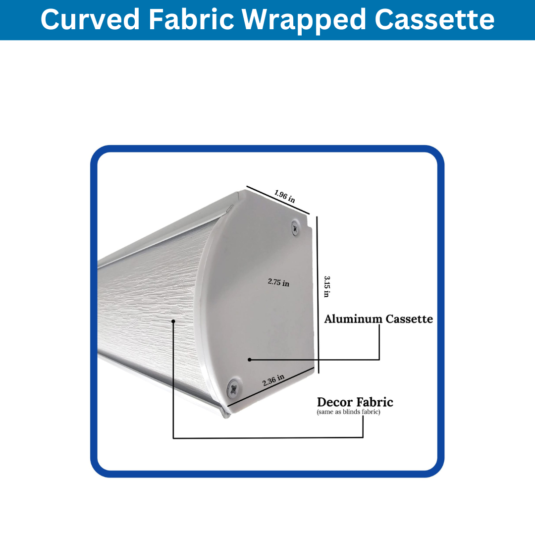 Curved Fabric Wrapped Cassette