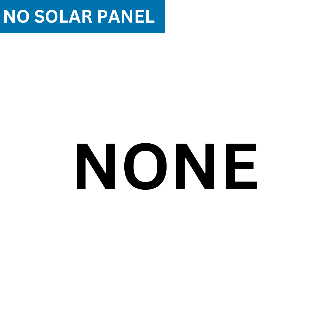 No Solar Panel