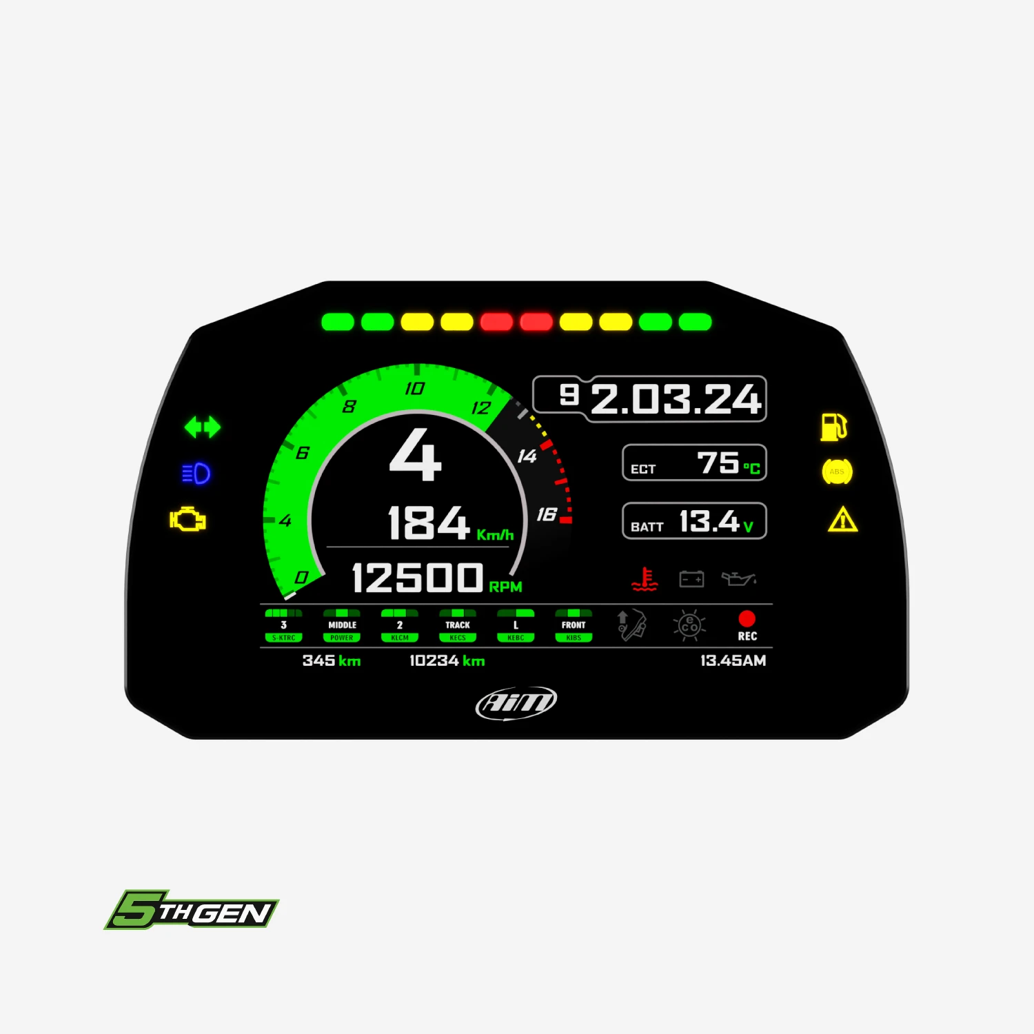 R　AIM MXK-10 Gen5 ZX-10R用メーター　Wi-Fi接続 希少品 AIM MXK-10 Gen5 ZX-10R用メーター Wi-Fi接続｜Yahoo