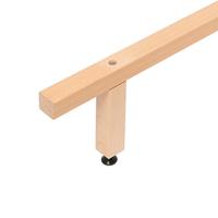 Metal bed deals centre support rail