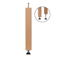 Premium Solid Beech Feet 320mm - 375mm