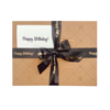Happy Birthday Gift Wrap - Ribbon & Card