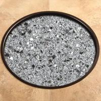 Silver Mirrored Glass