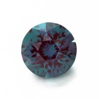 lab alexandrite round cut