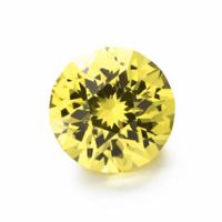 yellow lab sapphire round cut