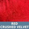 Red Crushed Velvet