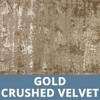 Gold Crushed Velvet
