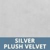 Silver Plush Velvet
