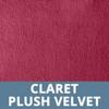 Claret Plush Velvet