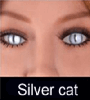 Silver Cat Eyes