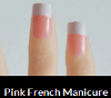 Pink French Manicure