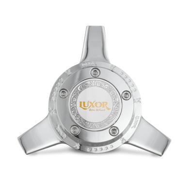 LUXOR WIRE WHEELS 13X5.5 72 CROSS LACE CHROME