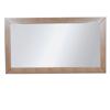 Wood framed mirror
