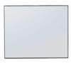 Black Aluminum Framed Mirror
