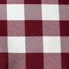 Burgundy / White