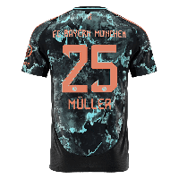 adidas 2024-25 Bayern Munich Men's Stadium Away Jersey (Muller)