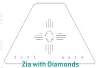 Zia with Diamonds