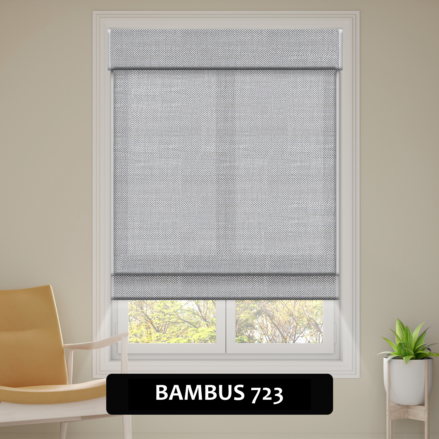 SmartWings Raffrollos aus Bambus & Holz 70% Verdunkelung Orithyia   SmartWings DE